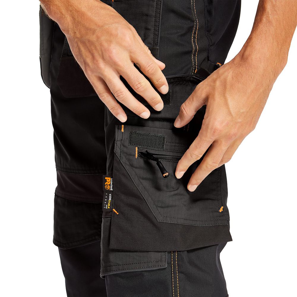 Timberland Mens Pants PRO® Interax Holster Work - Black - India IO0967854